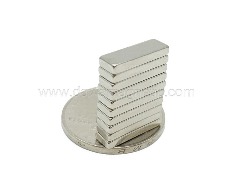 Customized Rectangular Shape Neodymium Magnets Rare Earth Permanent Magnet 