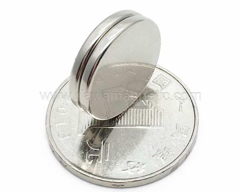 Zinc Disc Sintered NdFeB Permanent Neodymium Magnet